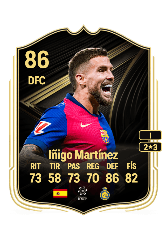 Iñigo Martínez card