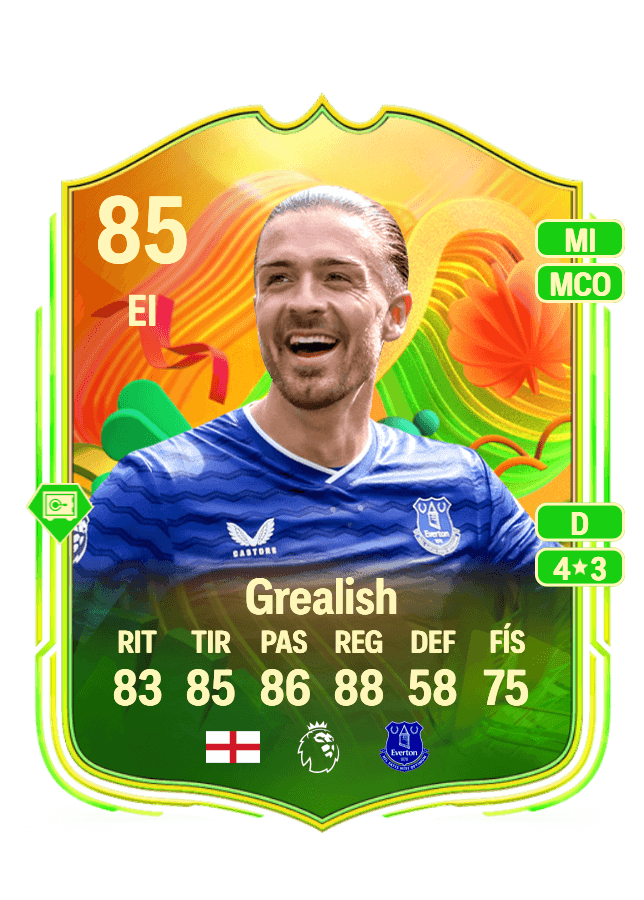 Jack Grealish card