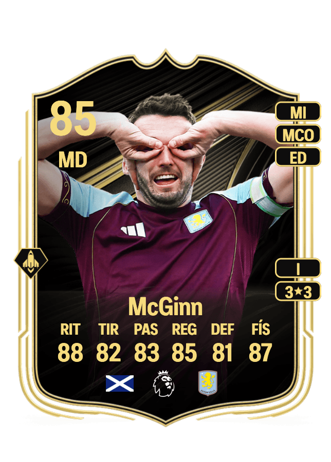 John McGinn card
