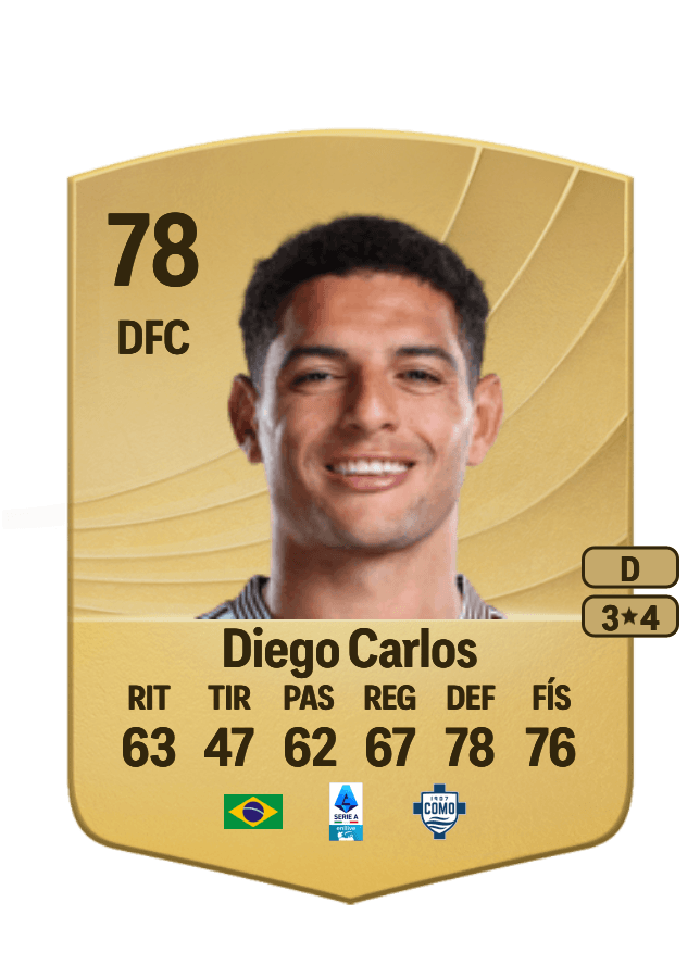 Diego Carlos card