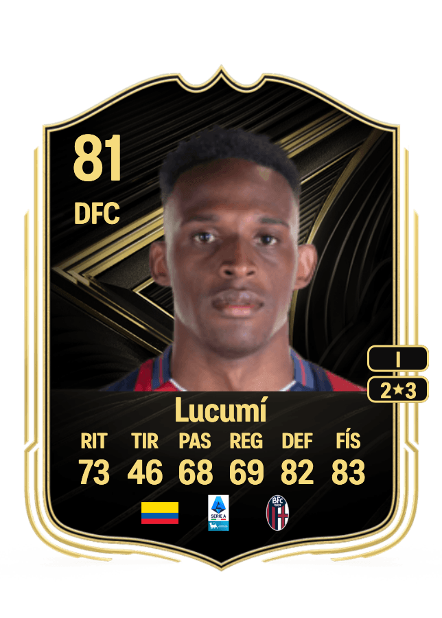 Jhon Lucumí card