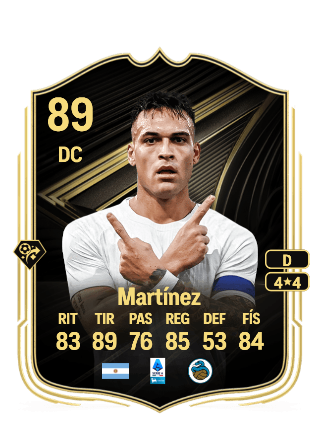 Lautaro Martínez card