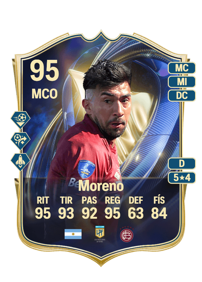 Marcelino Moreno card
