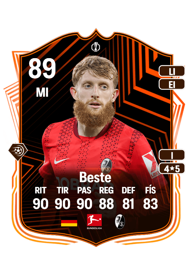 Jan-Niklas Beste card