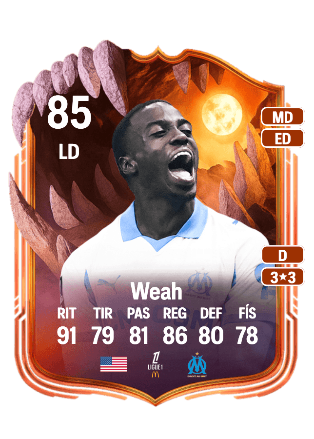 Timothy Weah card