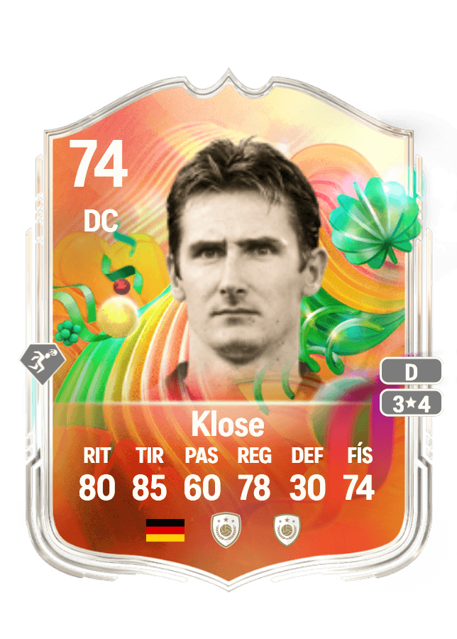 Miroslav Klose card