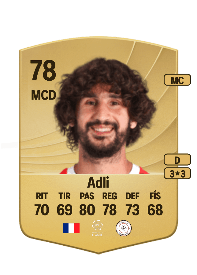 Yacine Adli card