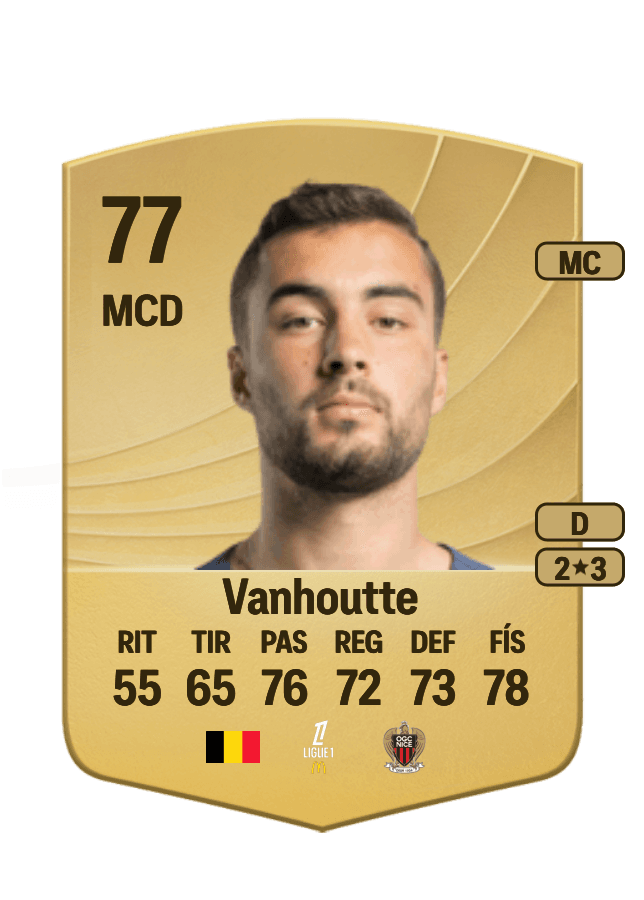 Charles Vanhoutte card