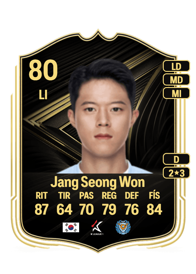 Jang Seong Won card