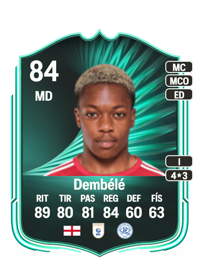 Karamoko Dembélé card