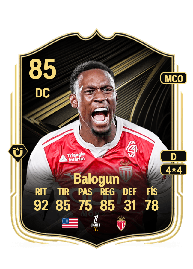 Folarin Balogun card