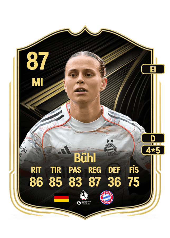 Klara Bühl card