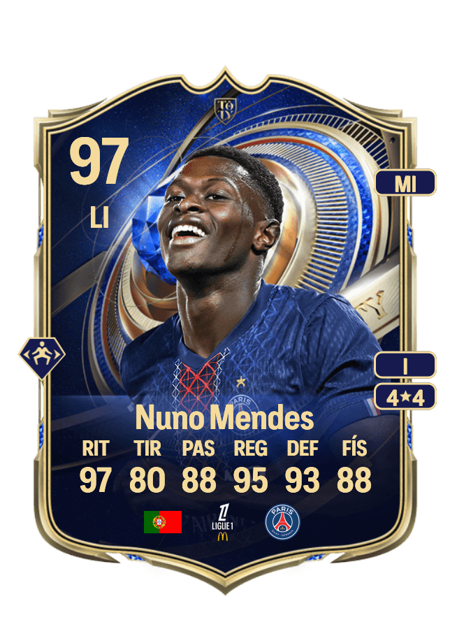 Nuno Mendes card