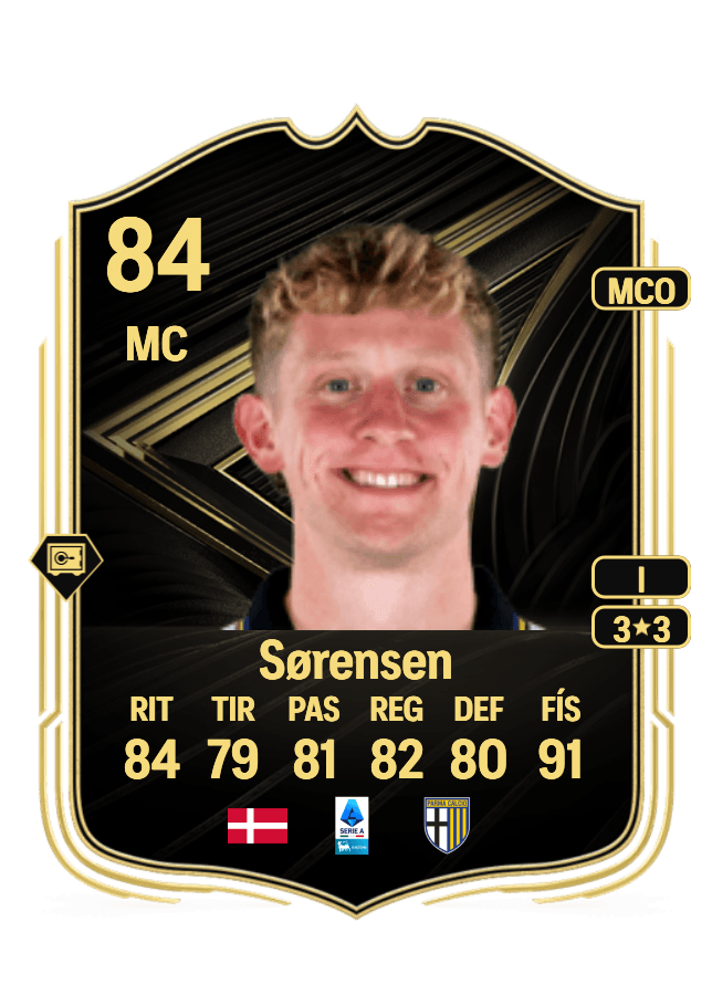 Oliver Sørensen card