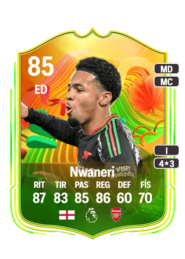 Ethan Nwaneri card
