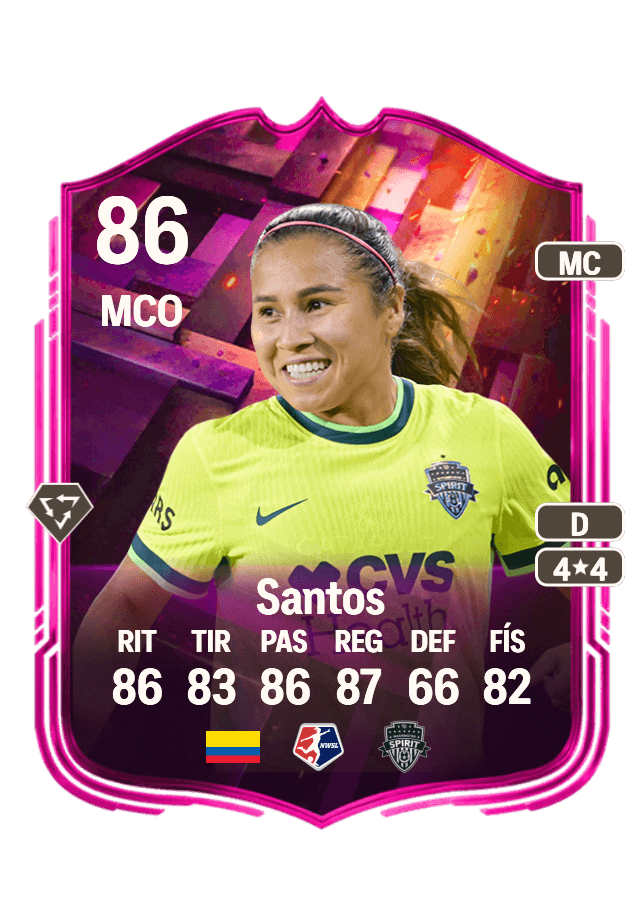 Leicy Santos card