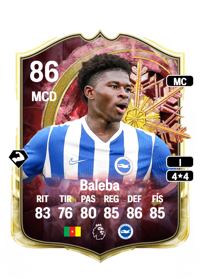 Carlos Baleba card