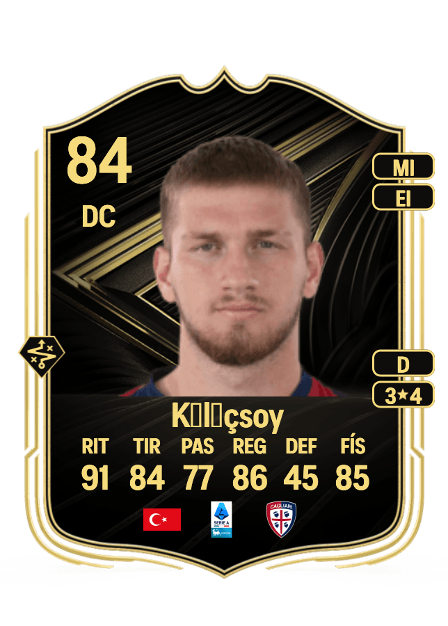 Semih Kılıçsoy card