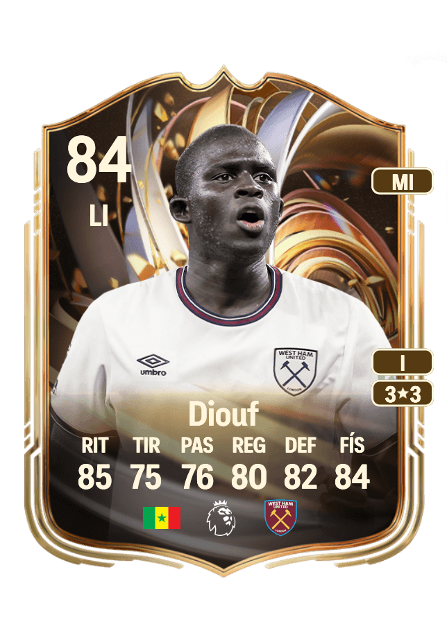 El Hadji Malick Diouf card