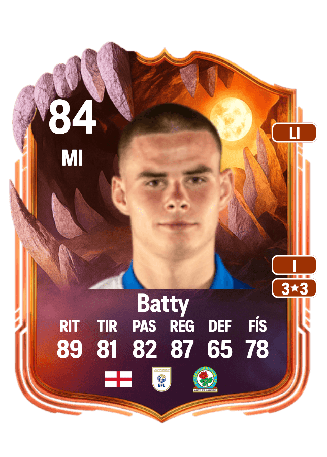 Jake Batty card