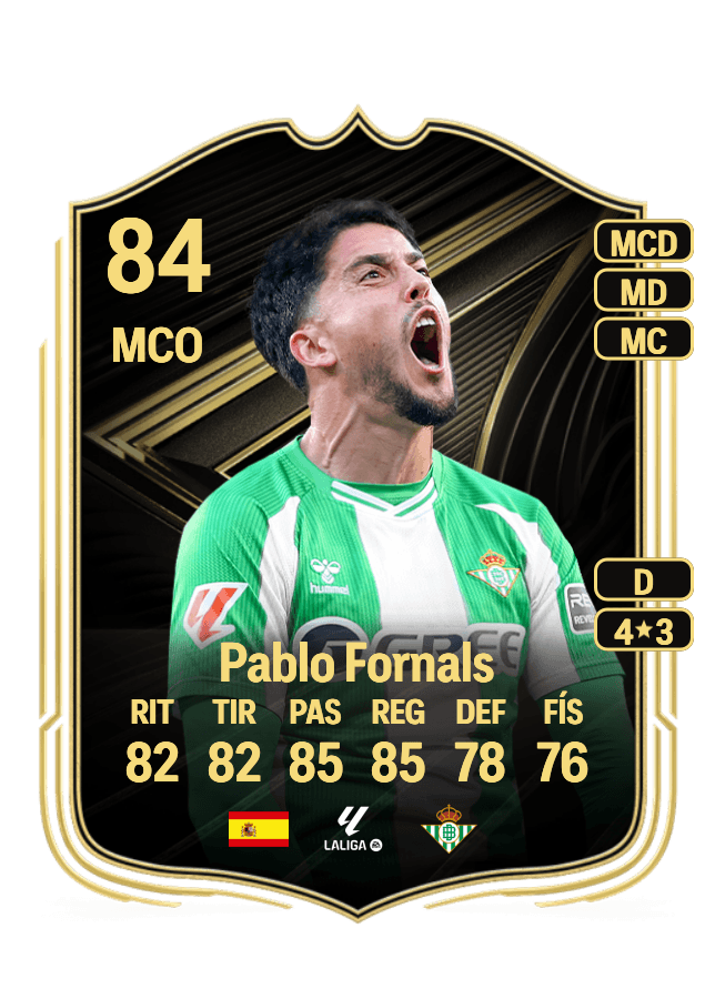Pablo Fornals card
