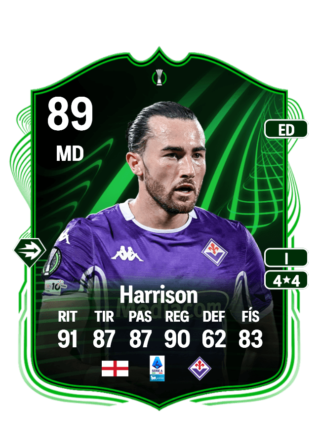Jack Harrison card