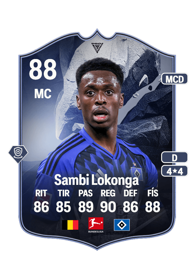 Albert Sambi Lokonga card