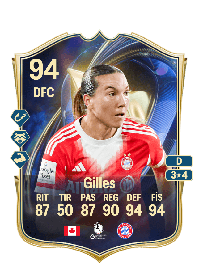 Vanessa Gilles card