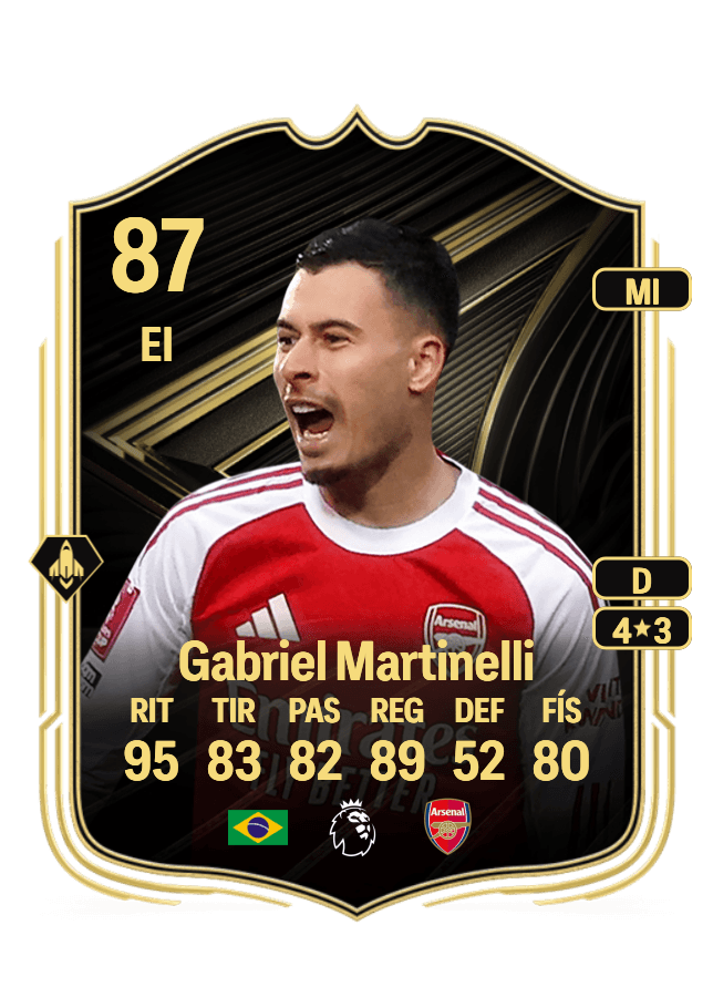 Gabriel Martinelli card