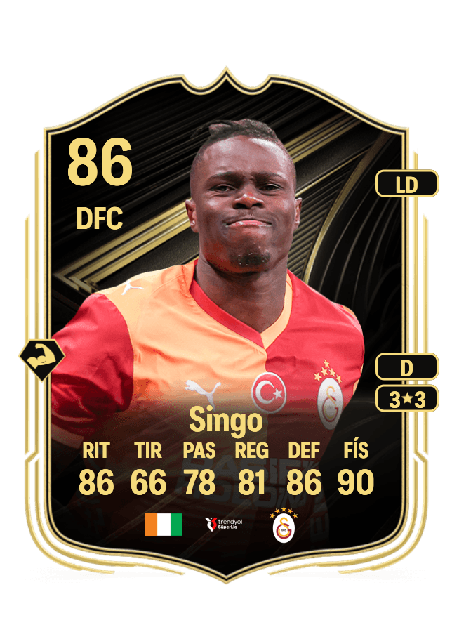 Wilfried Singo card