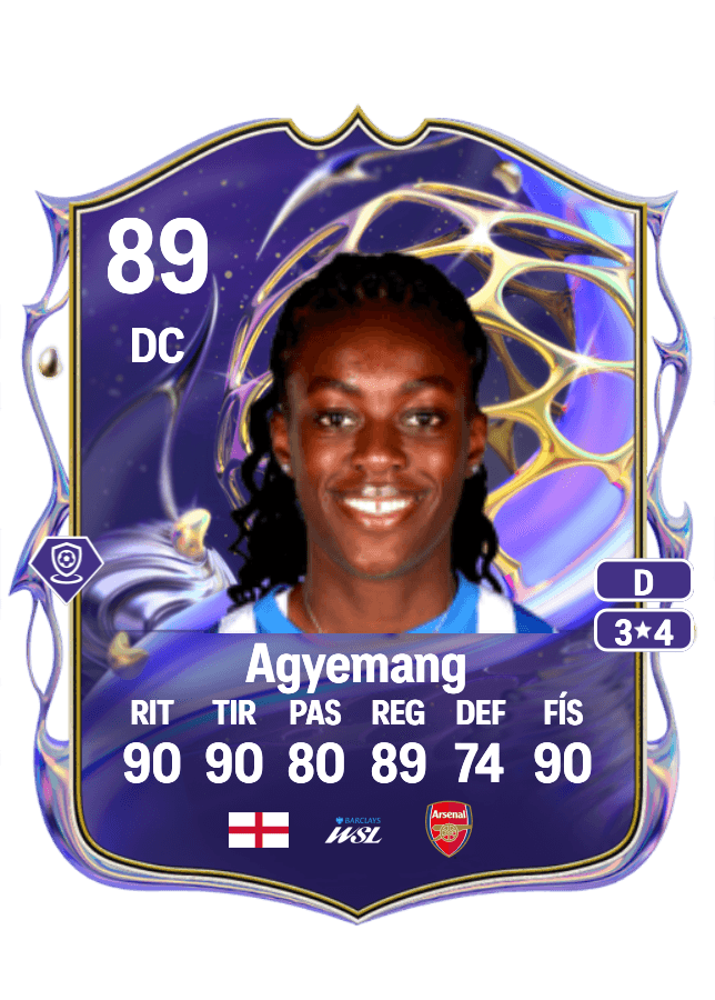 Michelle Agyemang card