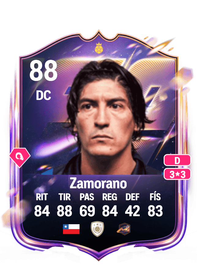 Iván Zamorano card