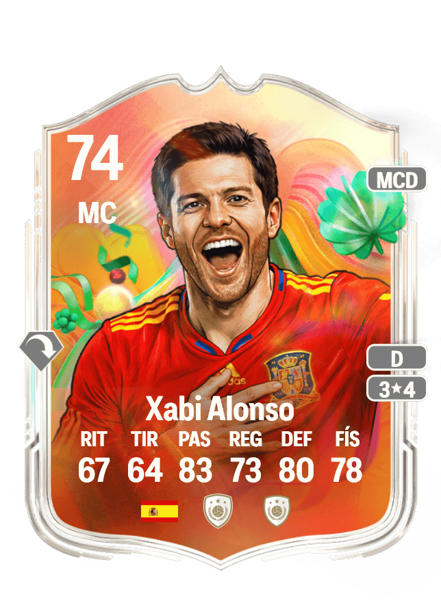 Xabi Alonso card