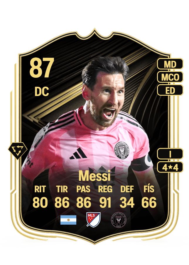 Lionel Messi card