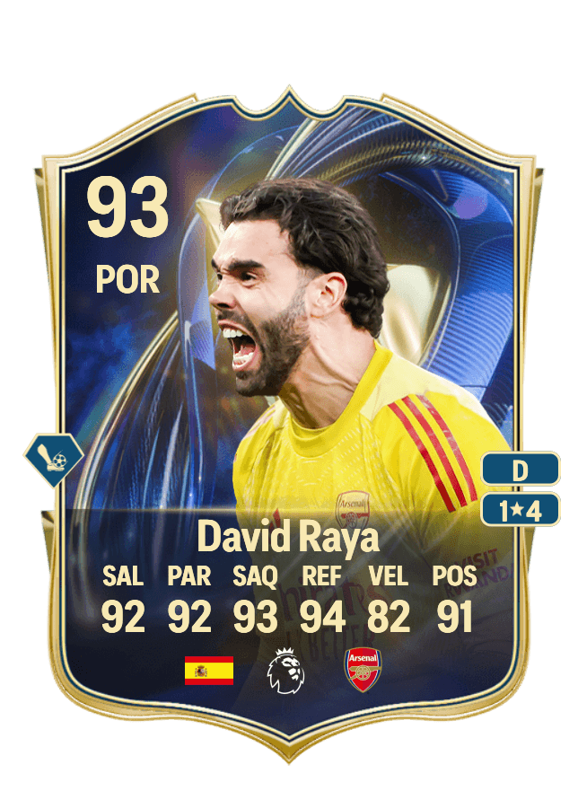 David Raya card