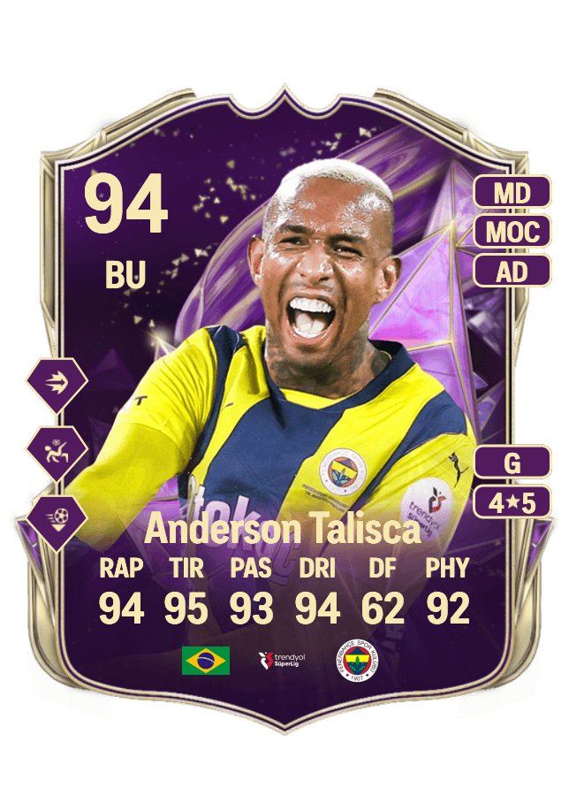 Anderson Talisca card