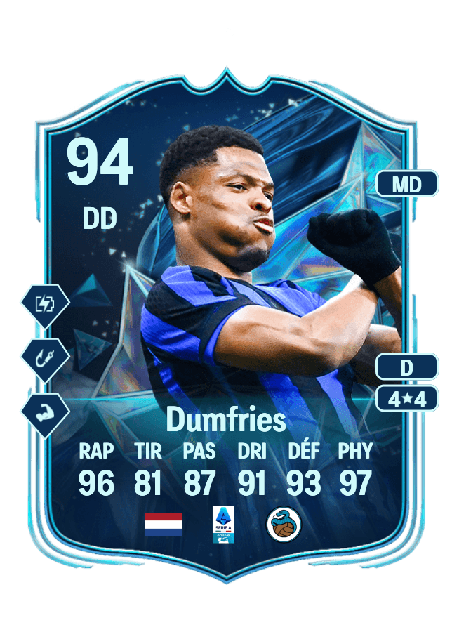 Denzel Dumfries card