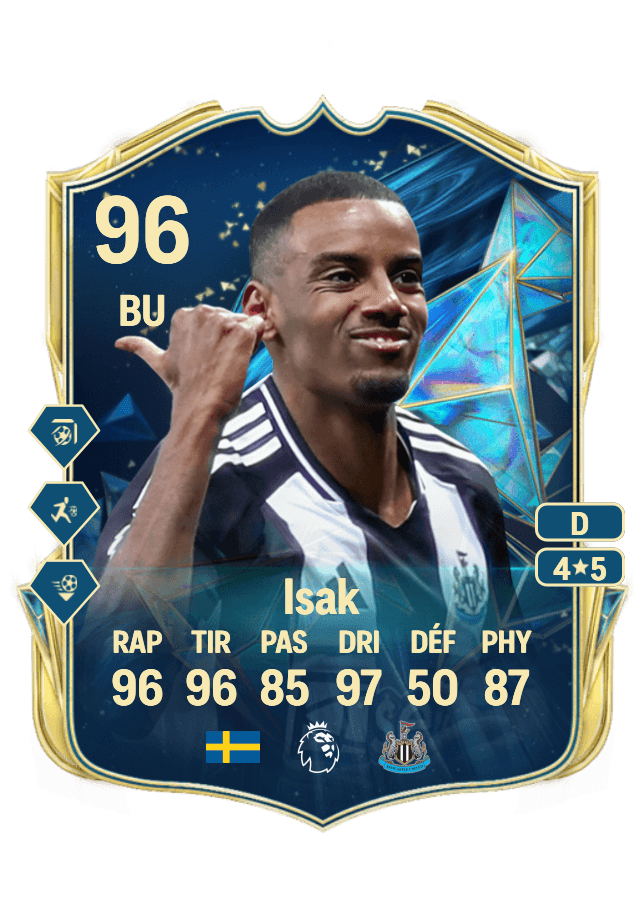 Alexander Isak card