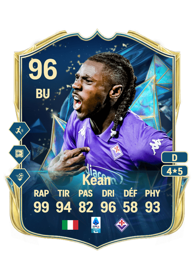 Moise Kean card