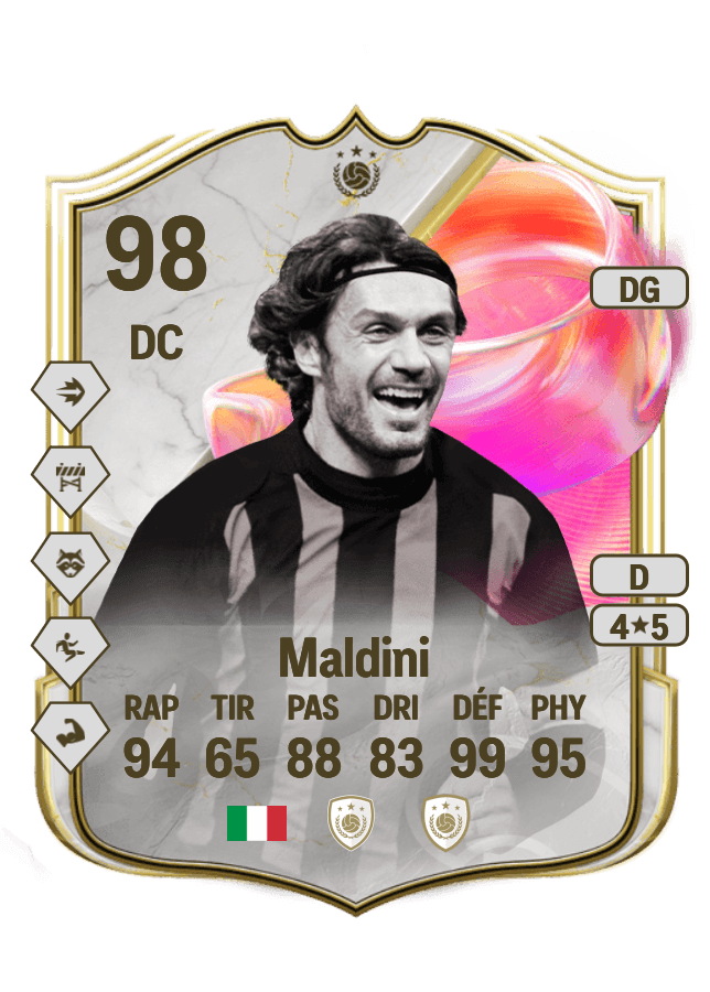 Paolo Maldini card
