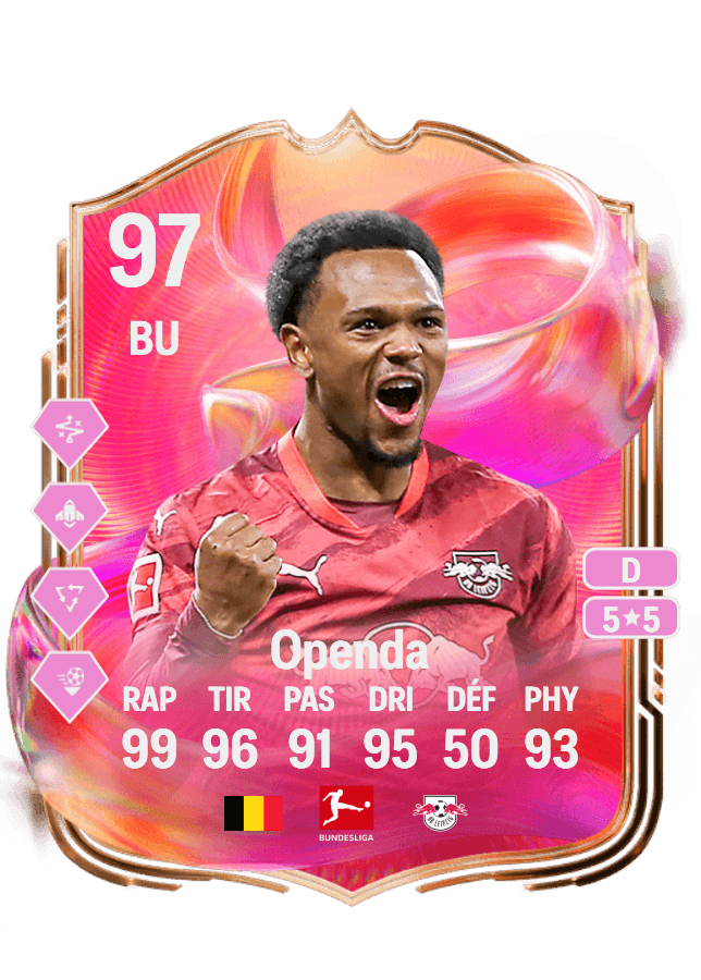 Loïs Openda card