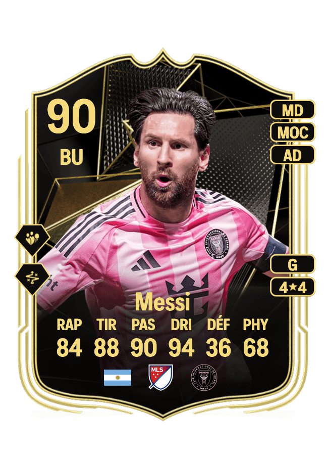 Lionel Messi card