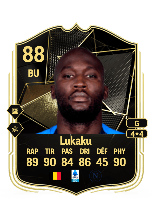 Romelu Lukaku card