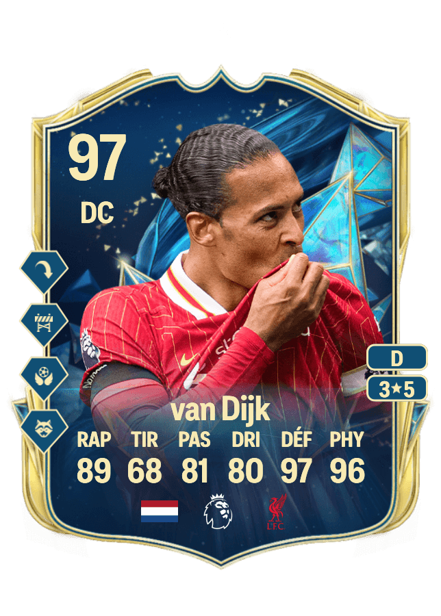 Virgil van Dijk card