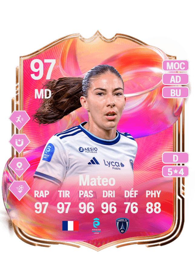 Clara Mateo card