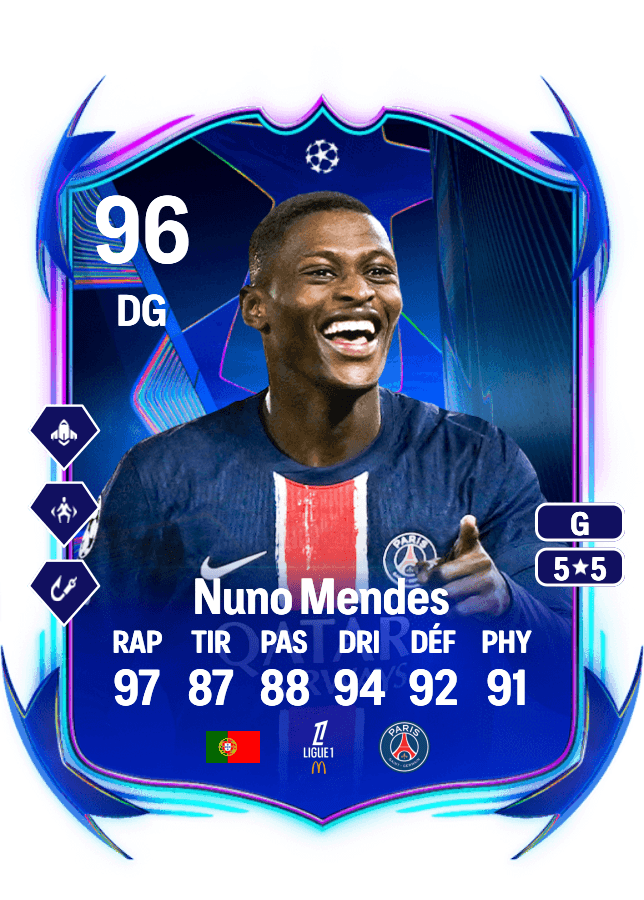 Nuno Mendes card