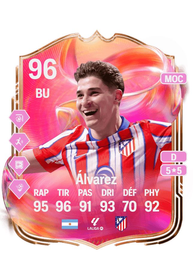 Julián Álvarez card