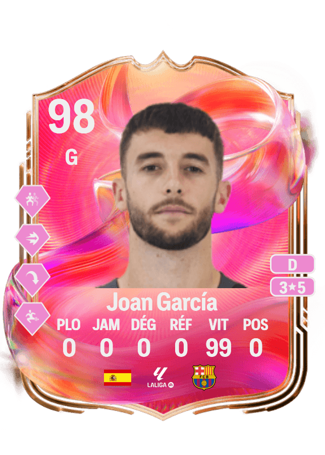 Joan García card