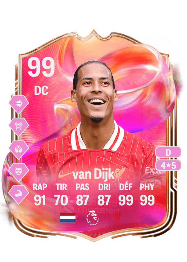 Virgil van Dijk card