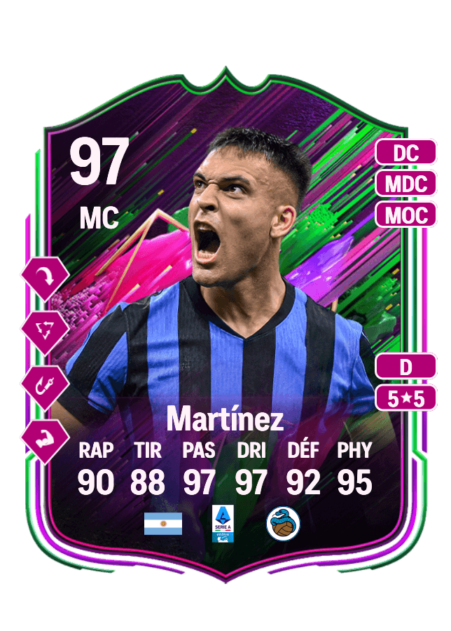 Lautaro Martínez card